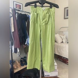 Bagatelle Cropped Vegan Leather Pants